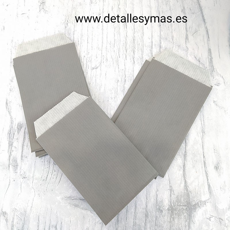 Bolsitas kraft plata