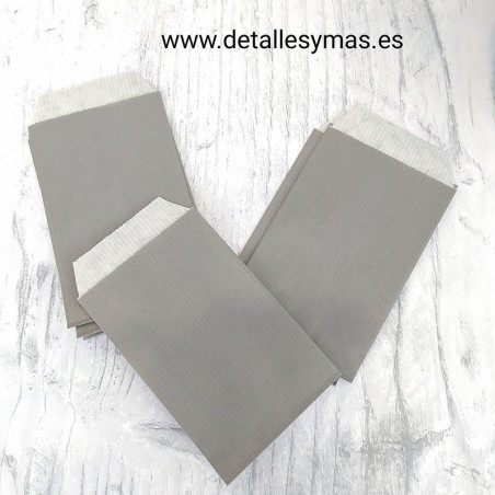 Bolsitas kraft plata