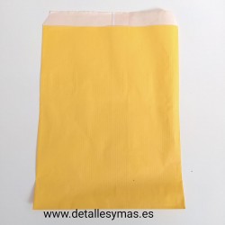 Bolsa papel kraft Mediana amarilla