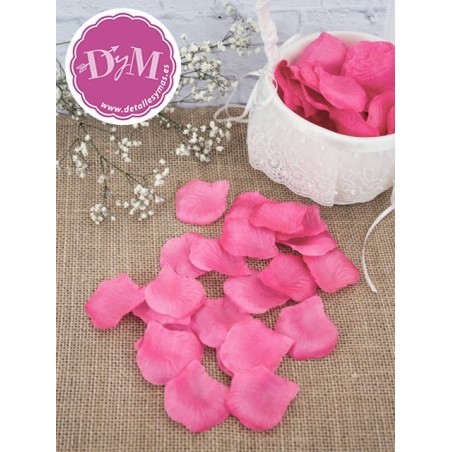 Pétalos de tela .Color Rosa