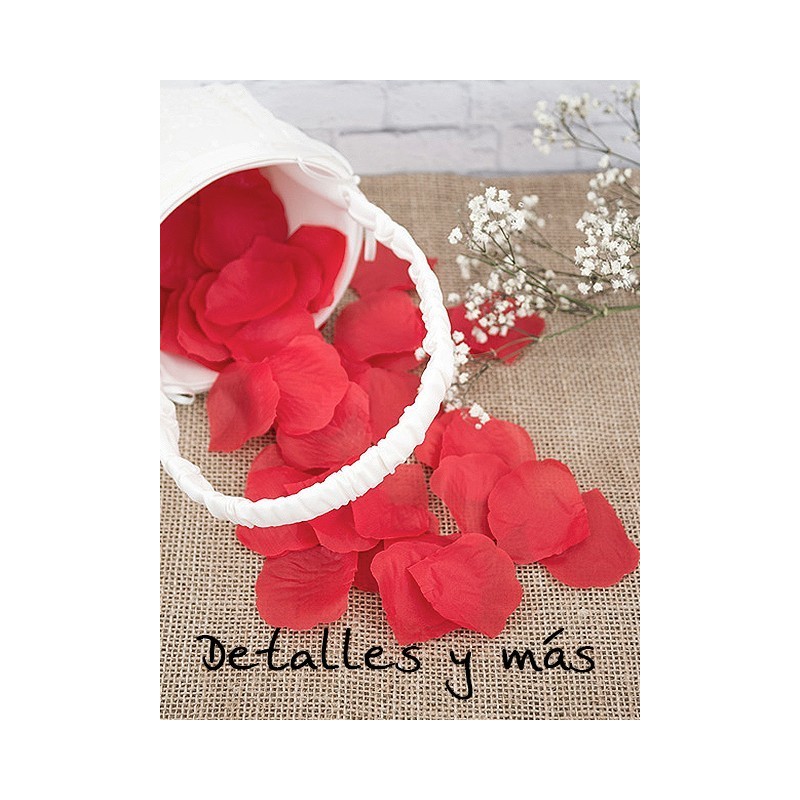 Pétalos de tela .Color Rosa