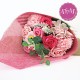 Ramo de flores de Jabón Rosa. Personalizado