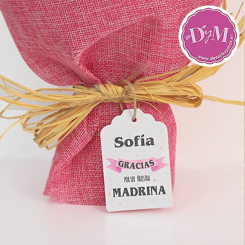 Ramo de flores de Jabón Rosa. Personalizado