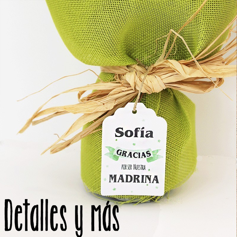 Ramo de flores de Jabón tonos verdes. Personalizado