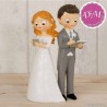 Figura boda novia embarazada