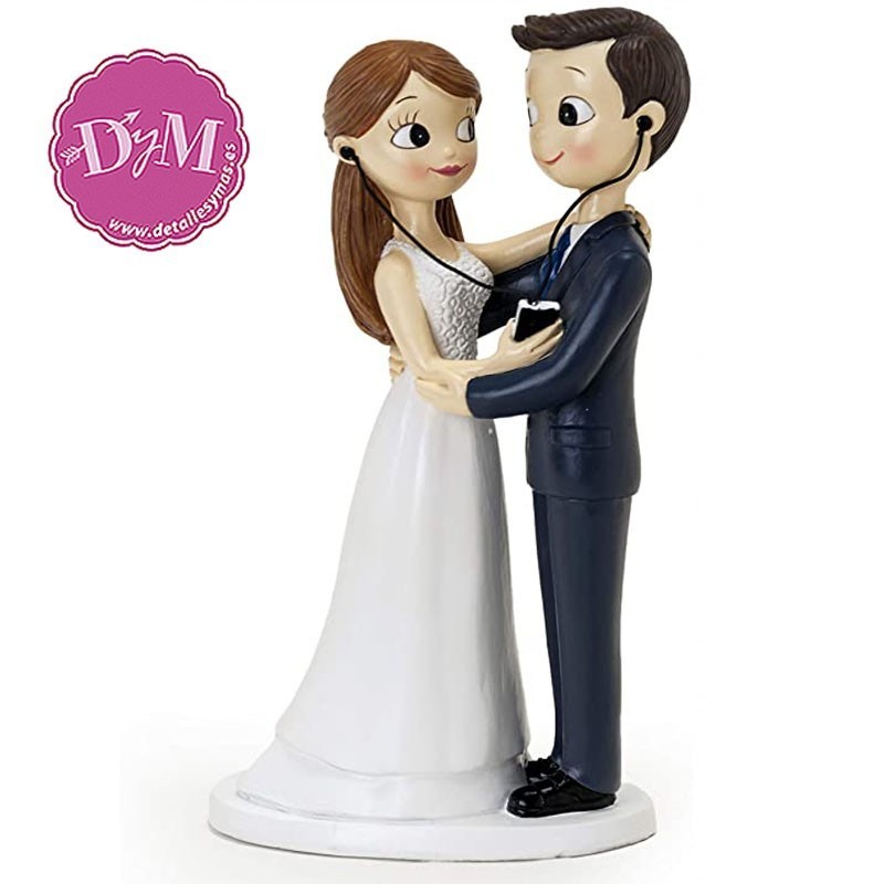 Figura novios con Ipod