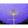 Parasol de papel morado