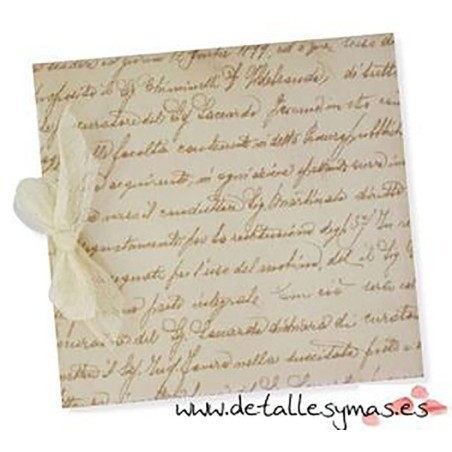 Libro de firmas pergamino