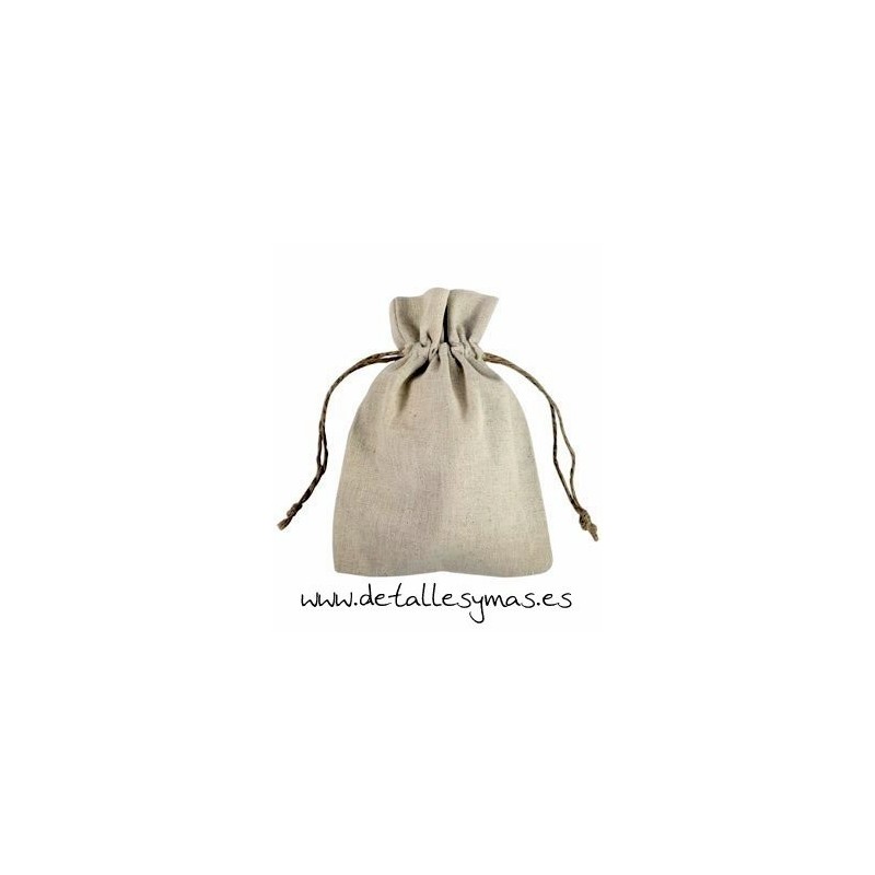 Bolsa de lino. 12 X 15CMS