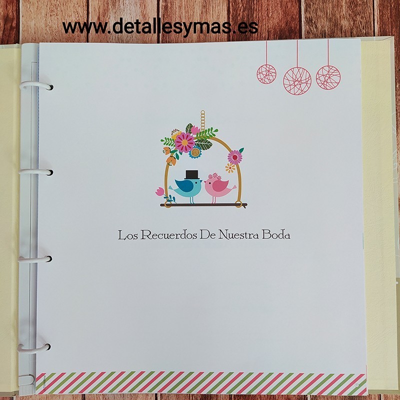 ALBUM DE RECUERDOS DE BODA