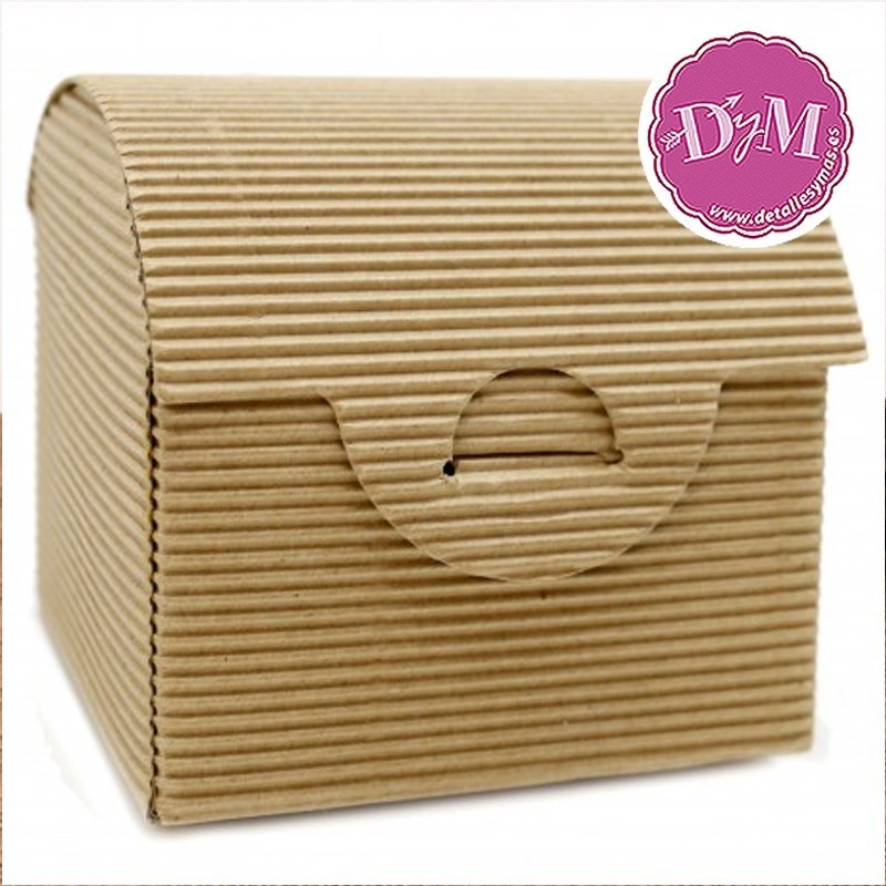 Caja baúl kraft ondulado
