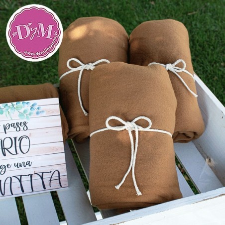 Mantitas de Cortesía Caramelo