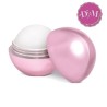 Bálsamo labial bola rosa metalizado