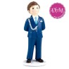 Figura comunión almirante traje azul