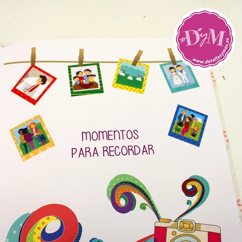 Libro de comunión con boli y bateria para niño