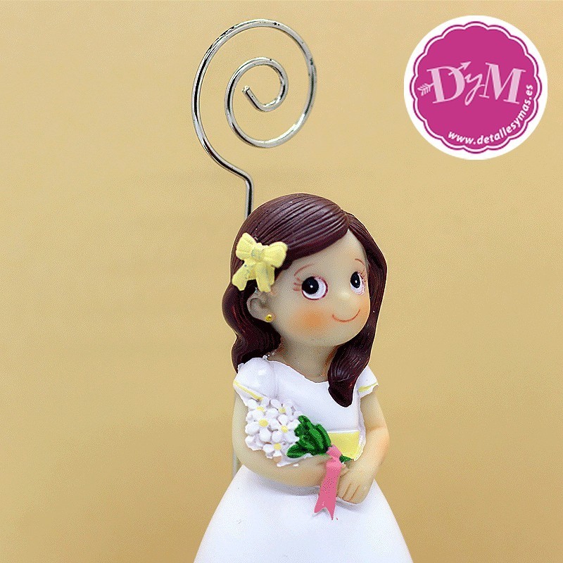 Porta fotos niña comunión con Ramo