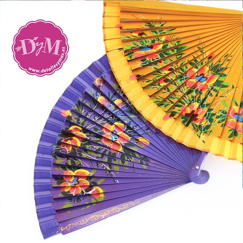 Abanico de flores Azahar